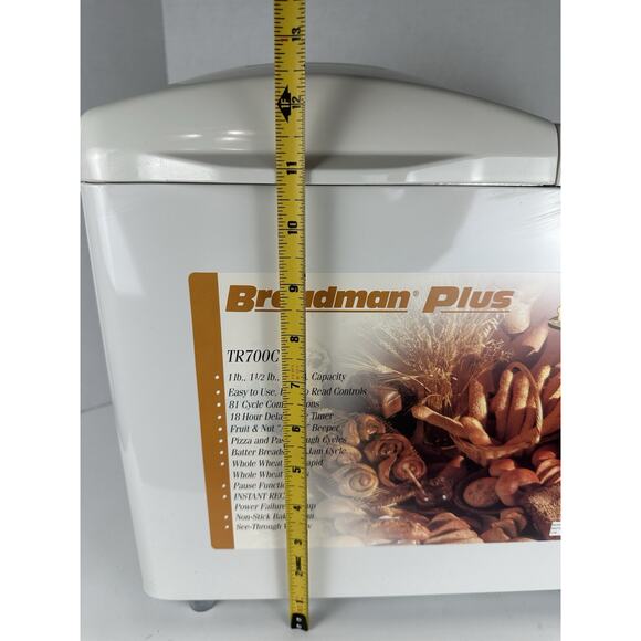 Breadman Ultimate Bread Machine Maker NEW Vertical Pan - Picture 8 of 12